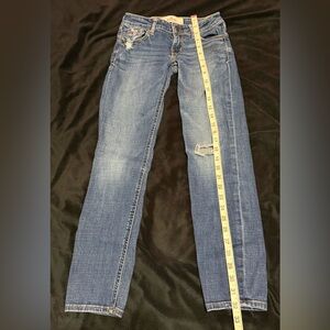 Hollister 00 Like New Flawless Low Rise Jeans Flattering & Fun Vintage Retro 90
